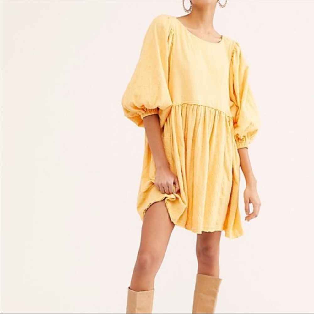Free People Get Obsessed Babydoll Dress